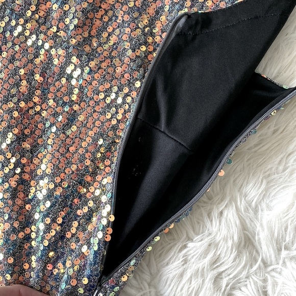 Urban Outfitters UO Kyle Sequin Mini Dress - Picture 9 of 13